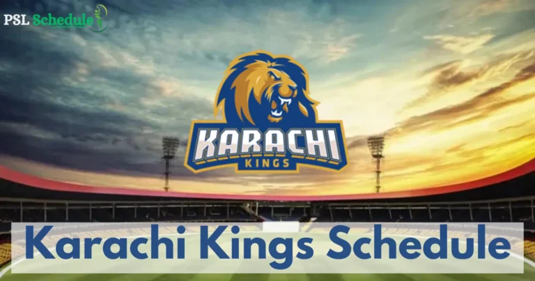 Karachi-Kings-Schedule