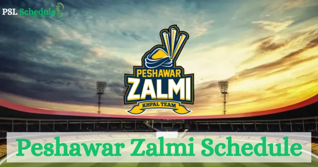 Peshawar-Zalmi-Schedule